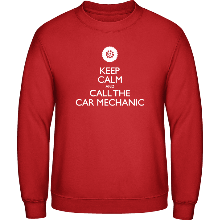 Keep Calm And Call The Car Mechanic Tröja contain pic