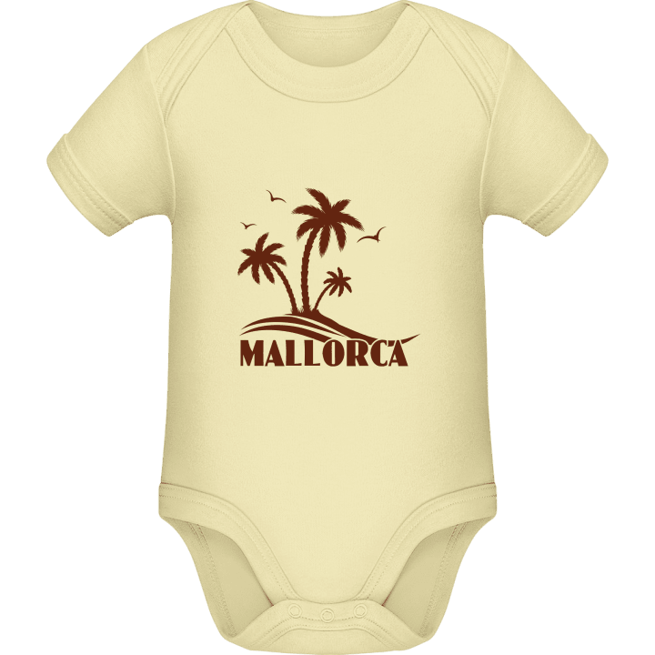 Mallorca Island Logo Baby Romper contain pic