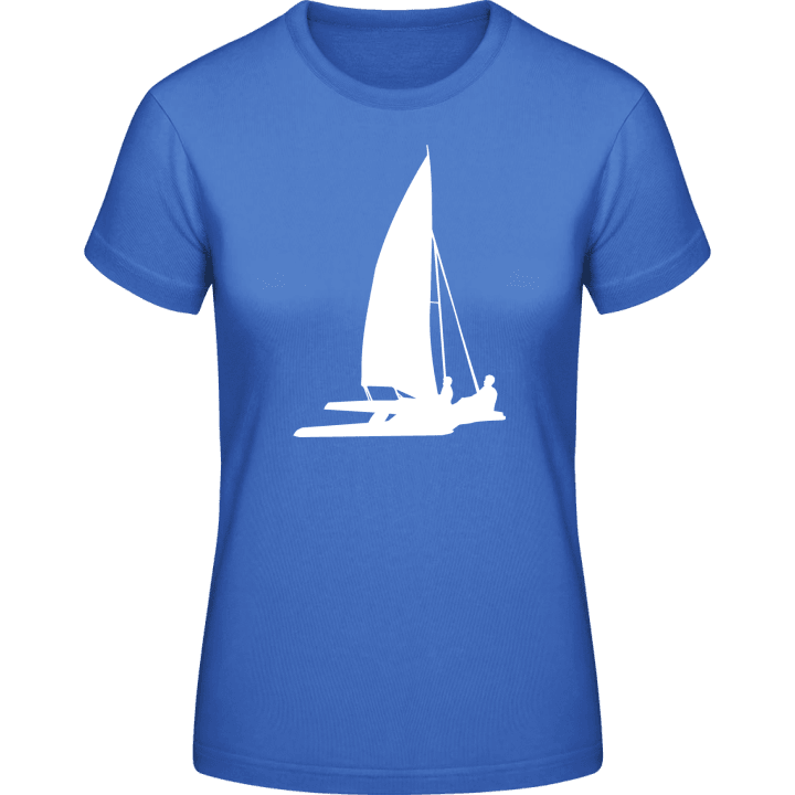 katamaran T-shirt för kvinnor contain pic