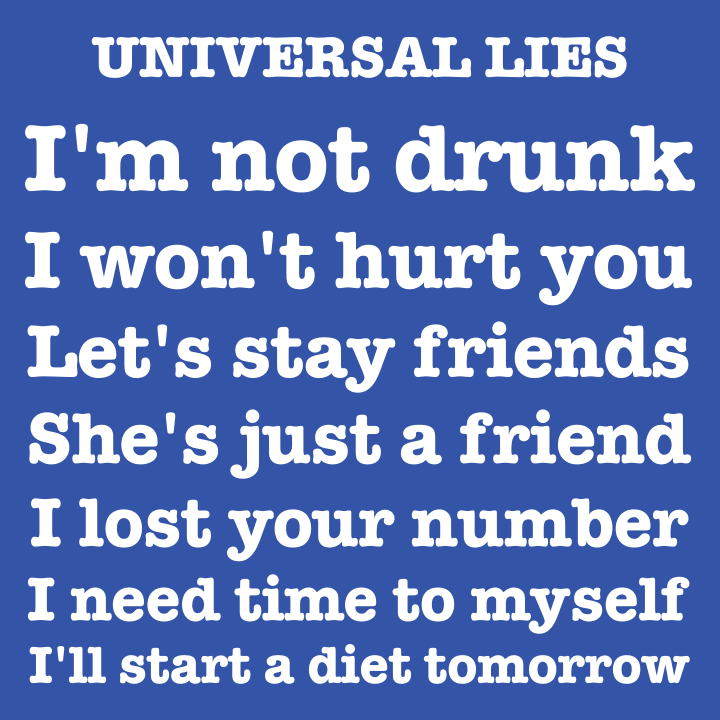 Universal Lies Vrouwen T-shirt 0 image