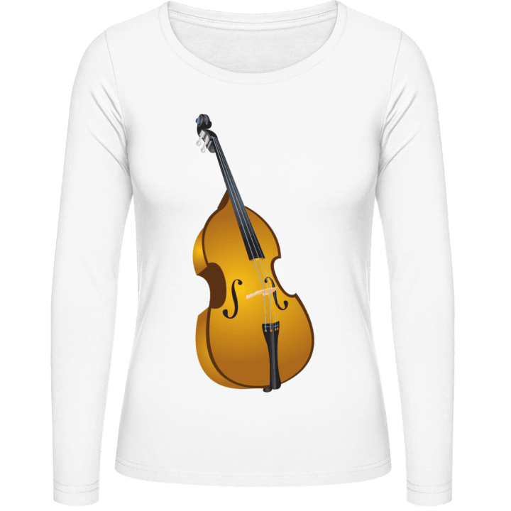 Double Bass Frauen Langarmshirt contain pic