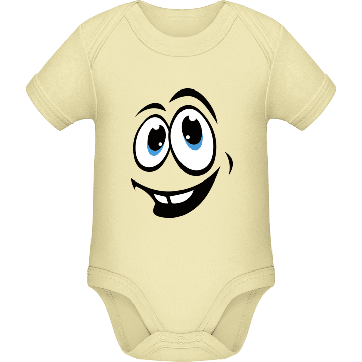 Happy Face Baby romper kostym contain pic