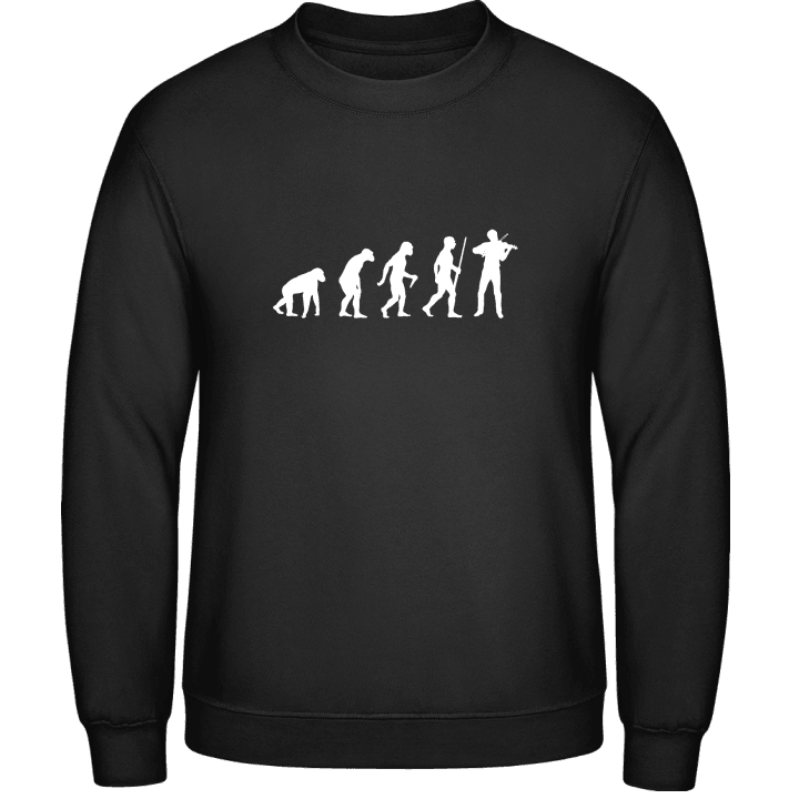 Violinist Evolution Sweatshirt contain pic