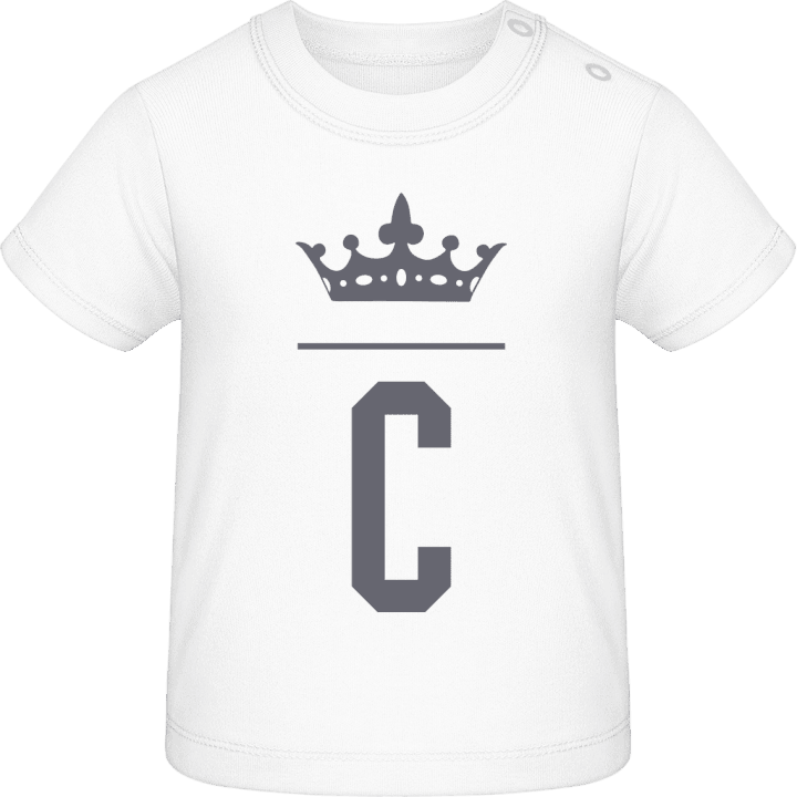 C Name Initial T-shirt bébé 0 image