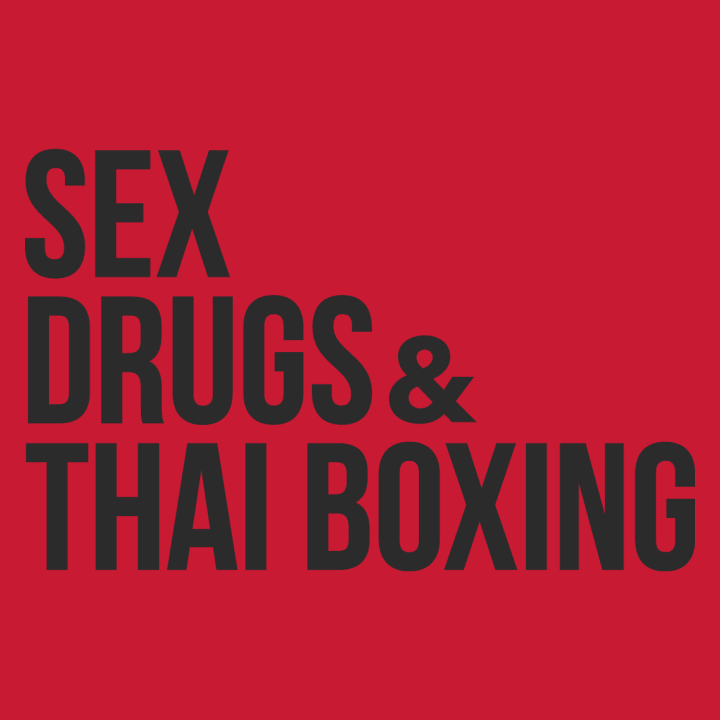 Sex Drugs And Thai Boxing Camisa de manga larga para mujer 0 image