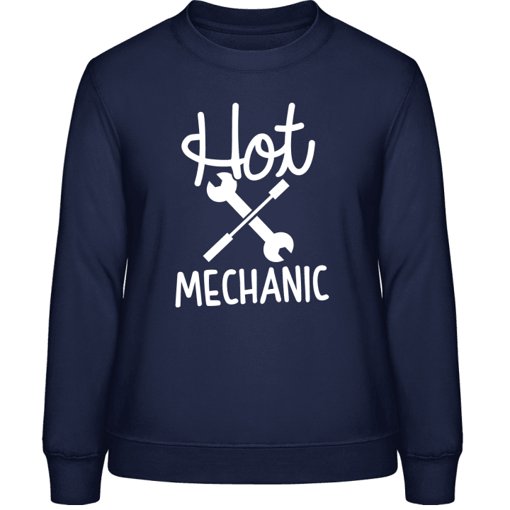 Hot Mechanic Frauen Sweatshirt contain pic