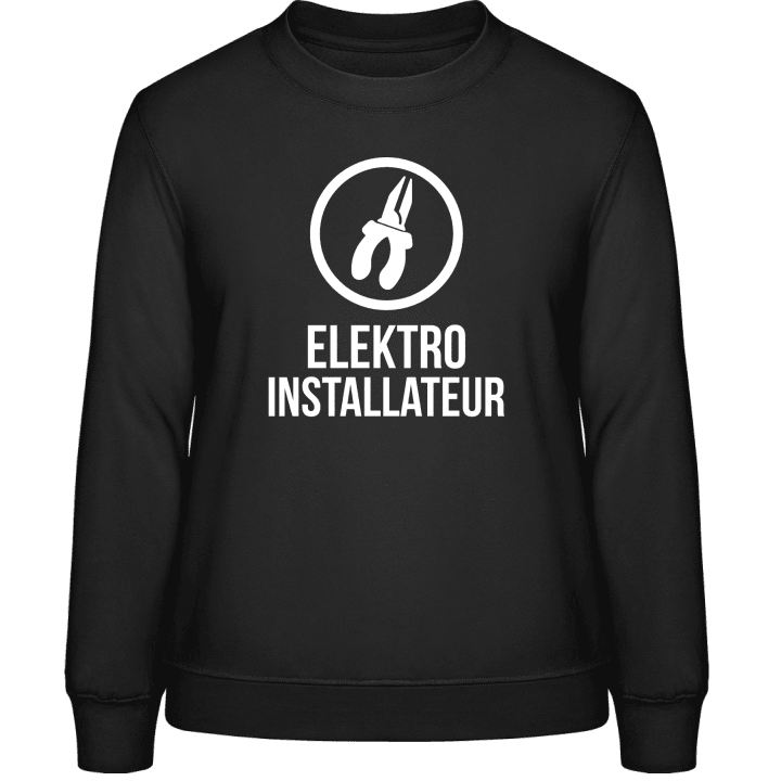 Elektro Installateur Icon Vrouwen Sweatshirt contain pic