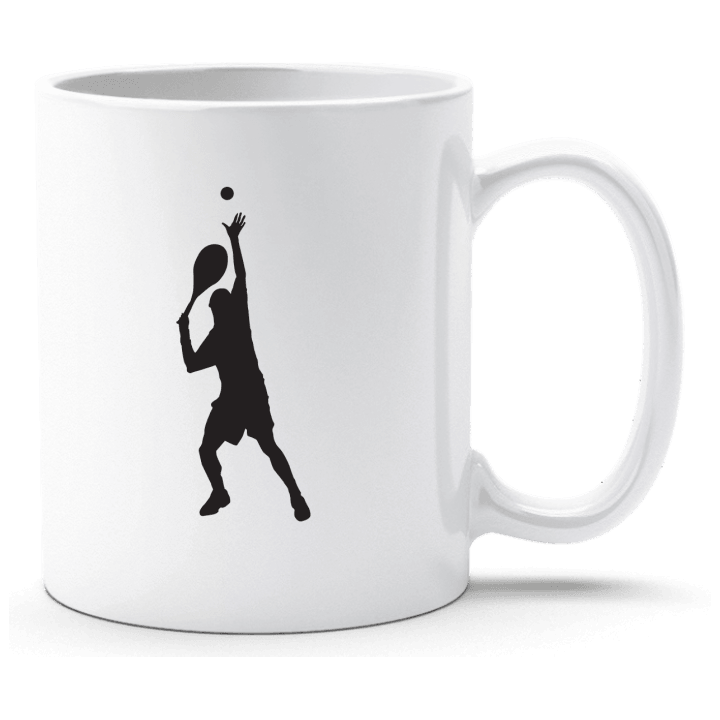 Tennis Silhoutte Cup contain pic