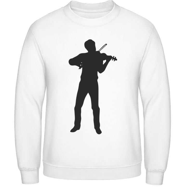 Violinist Silhouette Sweatshirt 0 image