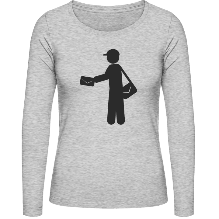 cartero Camisa de manga larga para mujer contain pic
