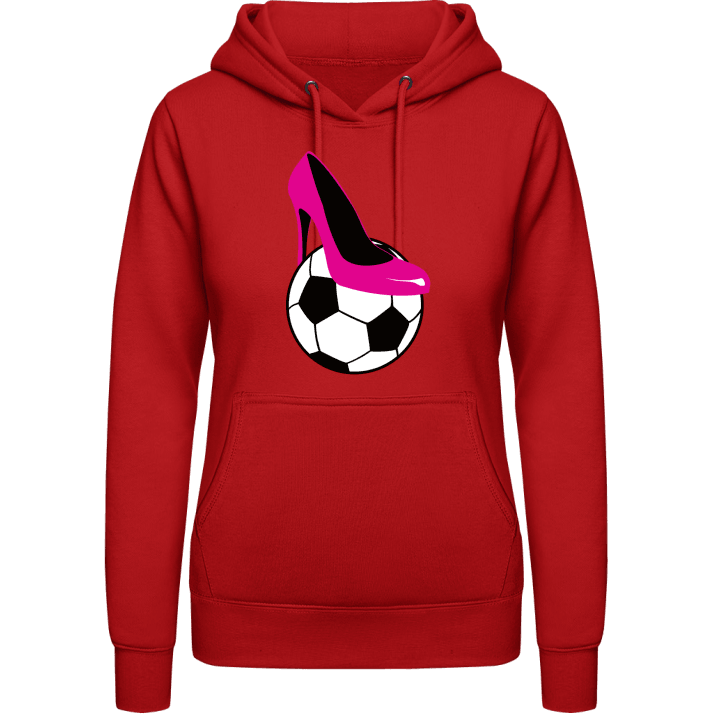 Womens Soccer Frauen Kapuzenpulli contain pic