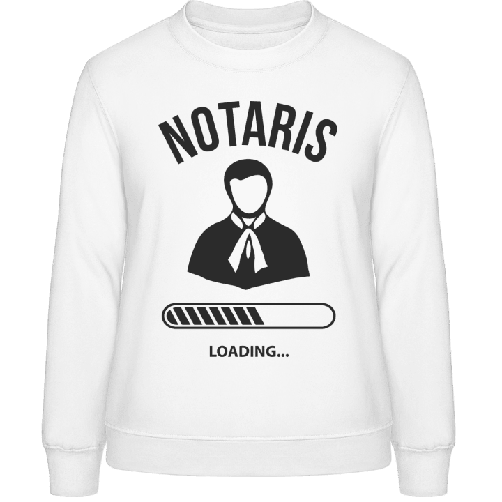 Notaris loading Frauen Sweatshirt contain pic