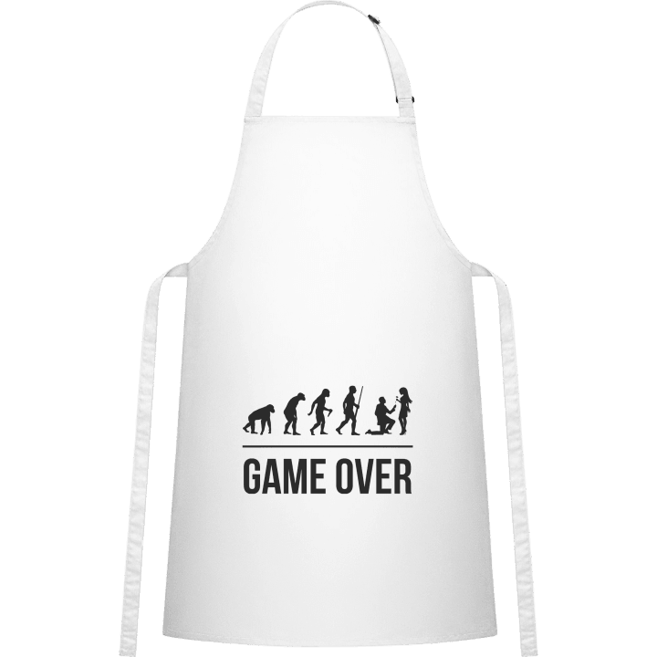Game Over Evolution Wedding Kitchen Apron contain pic