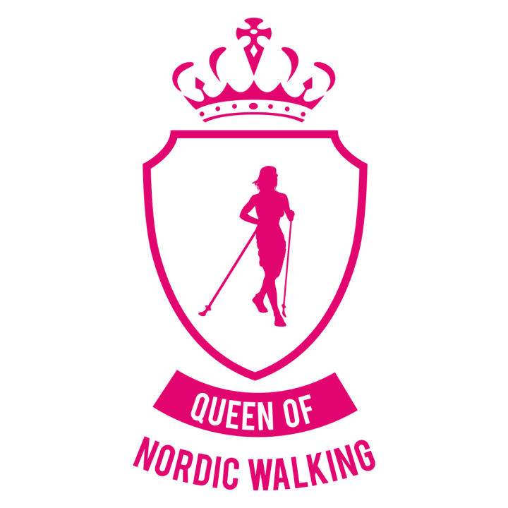 Queen Of Nordic Walking Frauen Kapuzenpulli 0 image