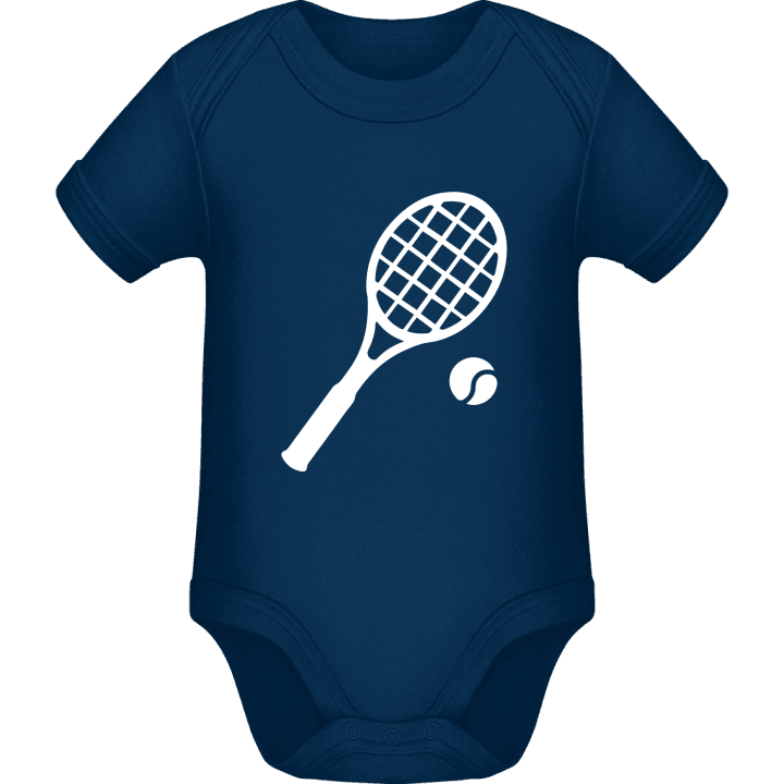 Tennis Racket and Ball Baby Strampler 0 image