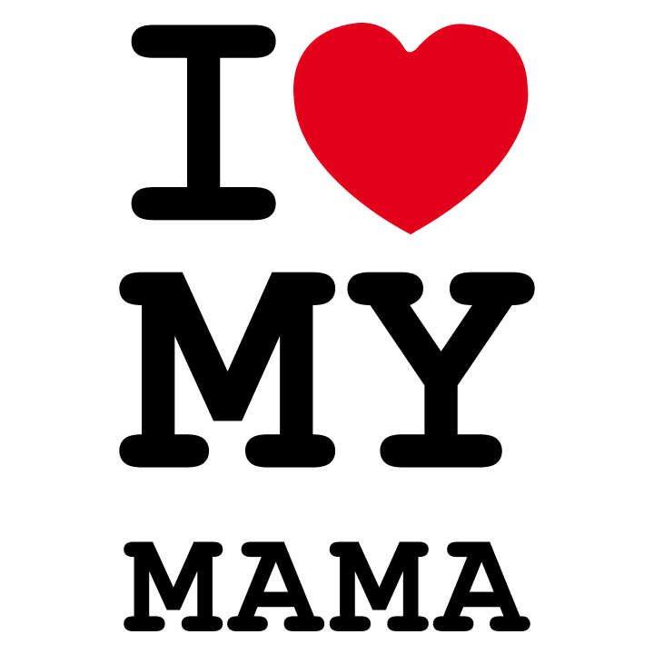 I Love My Mama T-shirt bébé 0 image