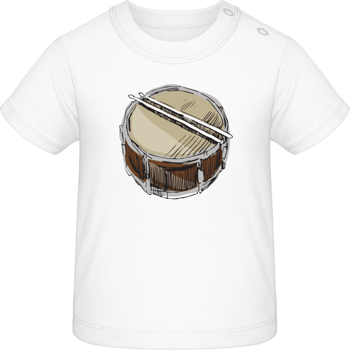 Drum Skribble Baby T-skjorte contain pic