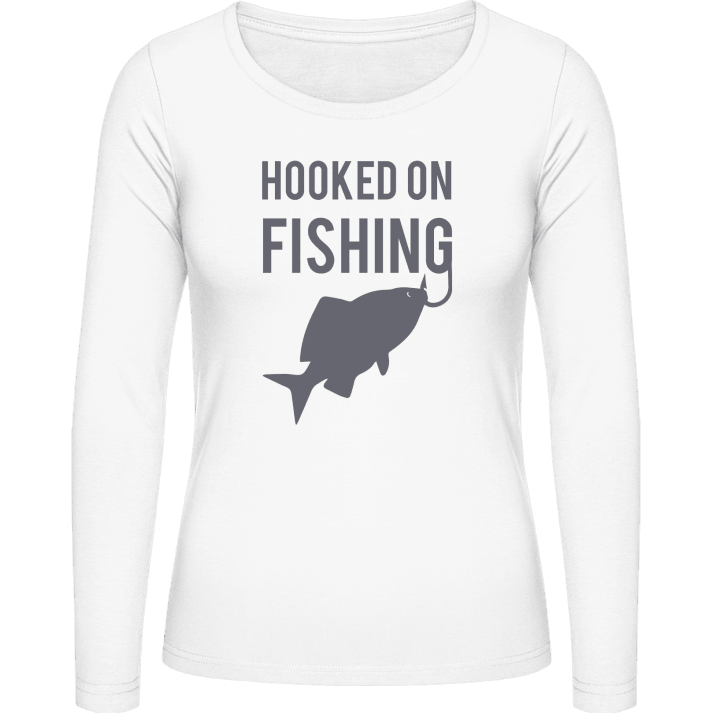 Hooked On Fishing Camicia donna a maniche lunghe 0 image