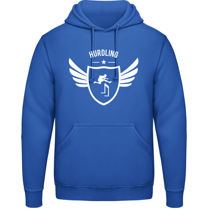 Hurdling Winged Hoodie contain pic