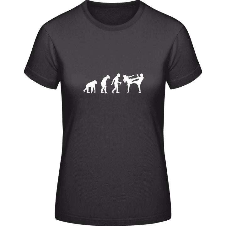 Kickboxing Evolution T-shirt för kvinnor contain pic