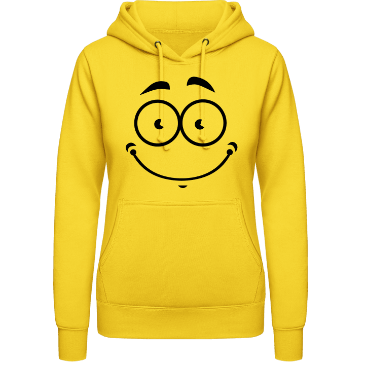 Smiley Face Happy Women Hoodie contain pic