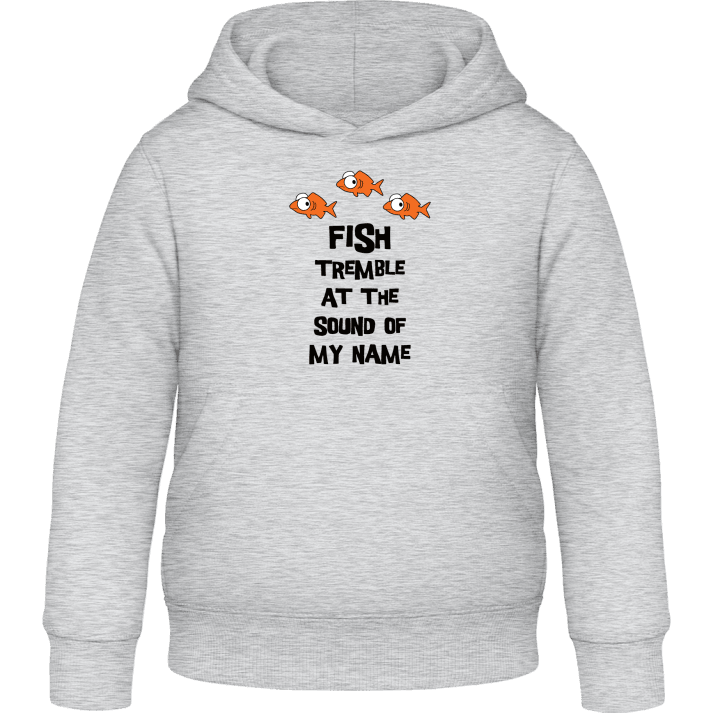 Fish Tremble at the sound of my name Kids Hoodie 0 image