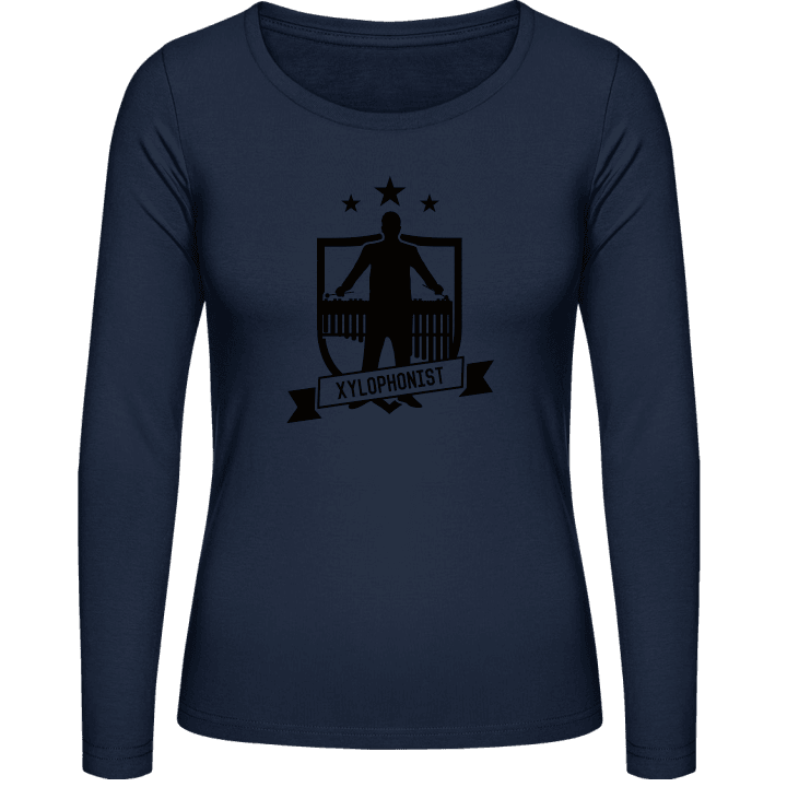 Xylophonist Star Frauen Langarmshirt contain pic