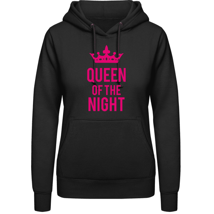 Queen of the Night Felpa con cappuccio da donna contain pic