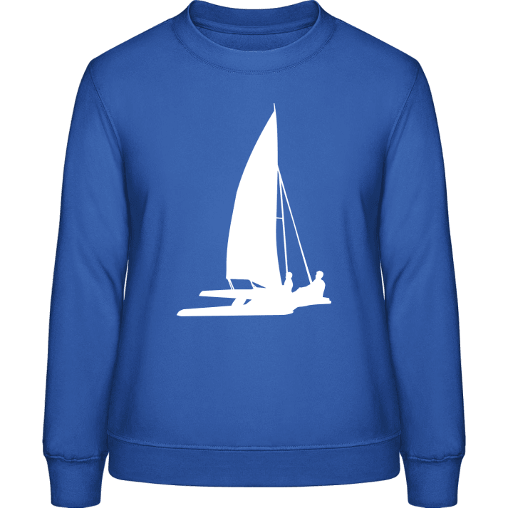 Catamaran Sailboat Sweat-shirt pour femme contain pic