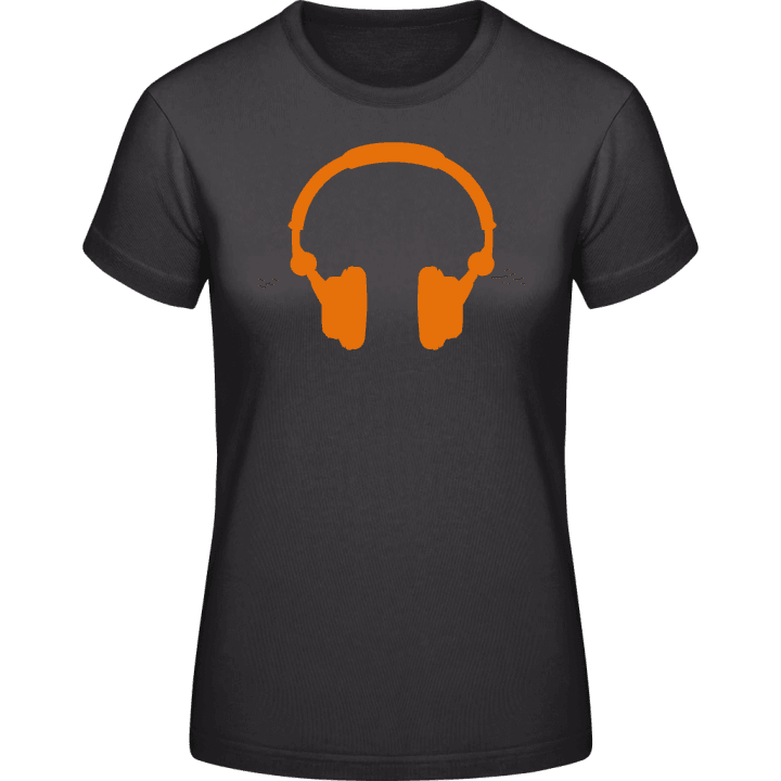 Music Headphones Frauen T-Shirt contain pic