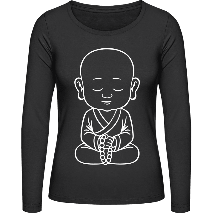 Baby Buddha Frauen Langarmshirt contain pic