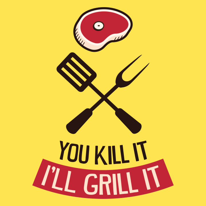You Kill It I Grill It T-shirt à manches longues pour femmes 0 image