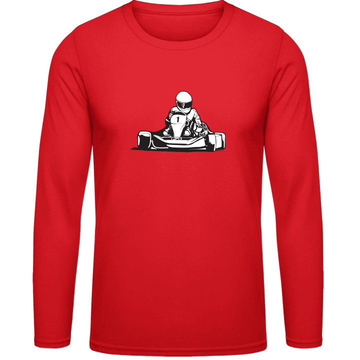 Go Kart No 1 Action Shirt met lange mouwen contain pic