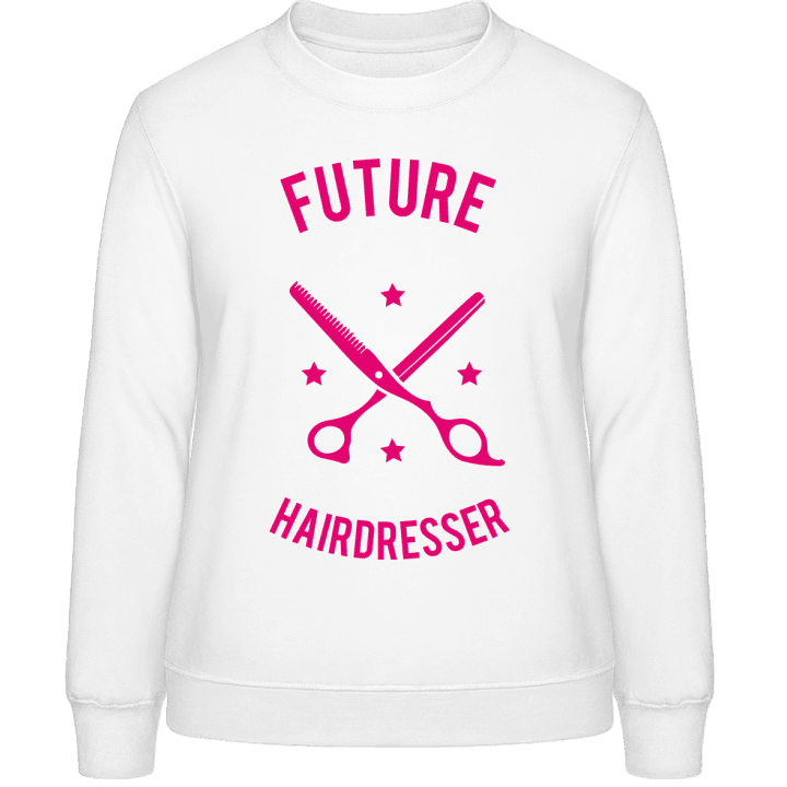Future Hairdresser Frauen Sweatshirt contain pic