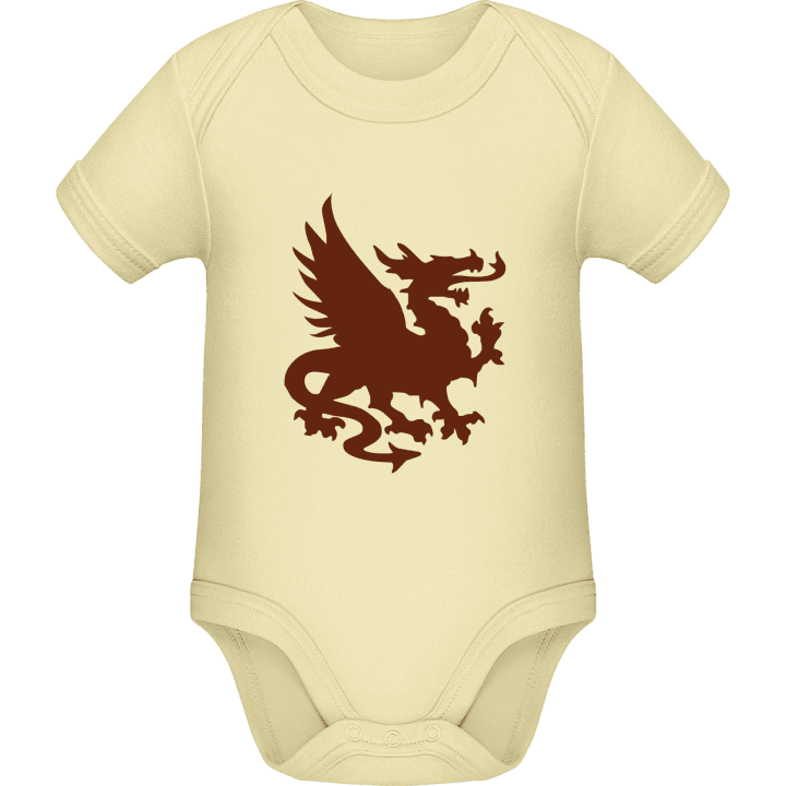 Dragon Logo Baby romper kostym contain pic