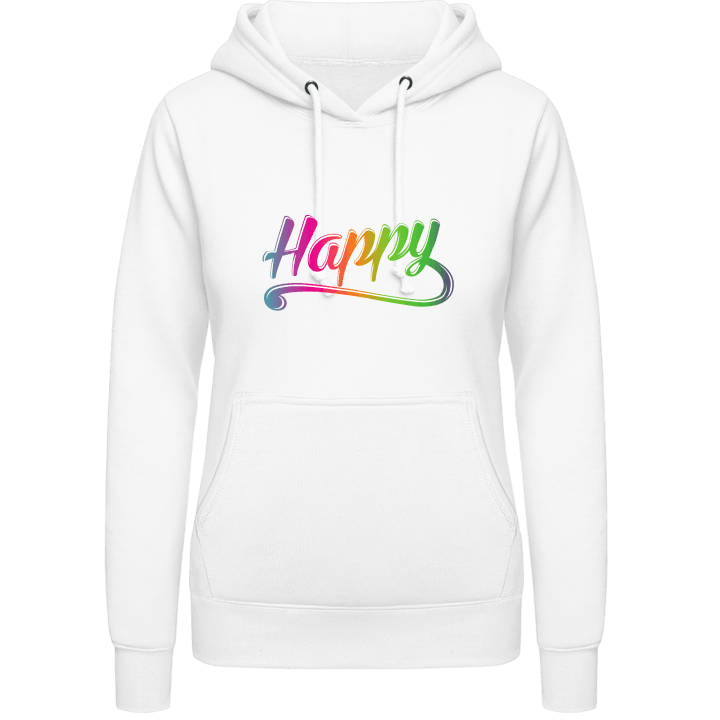 Happy Logo Hoodie för kvinnor contain pic