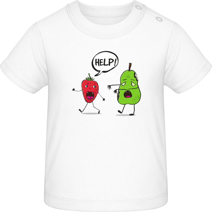 Zombie Fruits T-shirt för bebisar contain pic