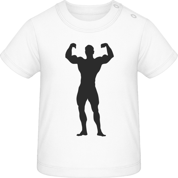 Body Builder Muscles T-shirt för bebisar contain pic