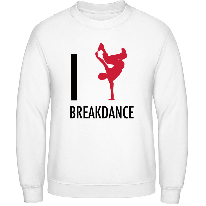 I Love Breakdance Tröja contain pic