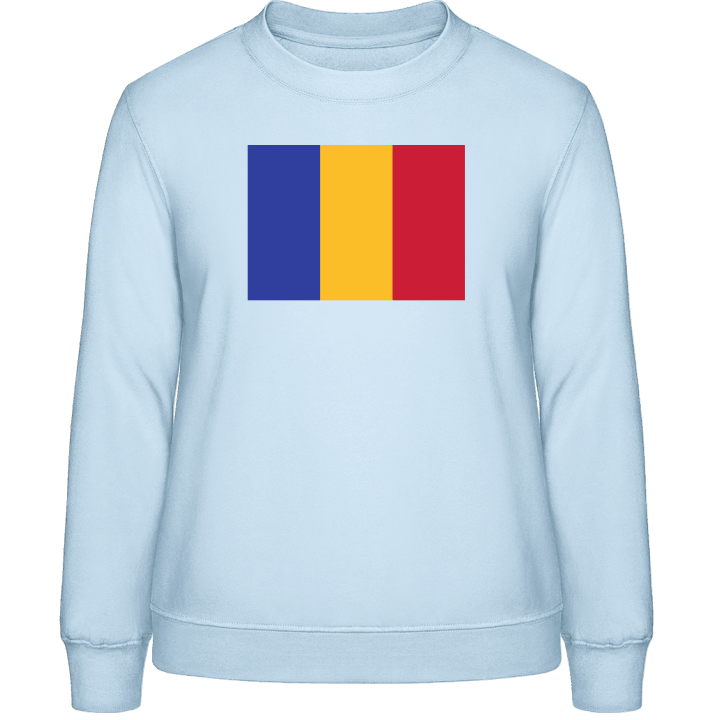 Romania Flag Sweat-shirt pour femme contain pic