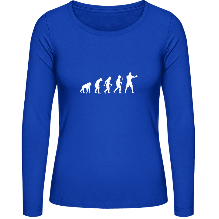 Boxer Evolution Frauen Langarmshirt contain pic