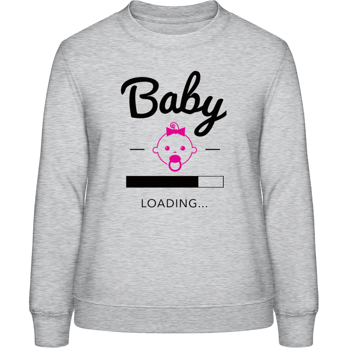 Baby Girl Loading Progress Women Sweatshirt 0 image