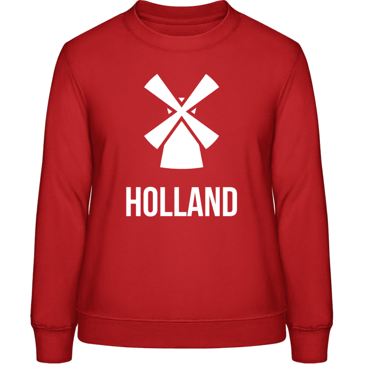Holland windmolen Sweat-shirt pour femme contain pic