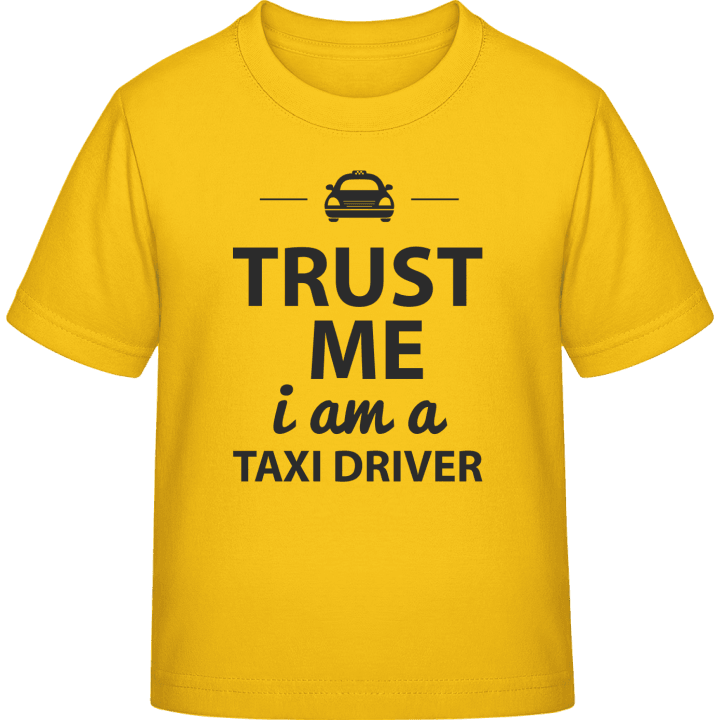 Trust Me I´m A Taxi Driver Kids T-shirt contain pic