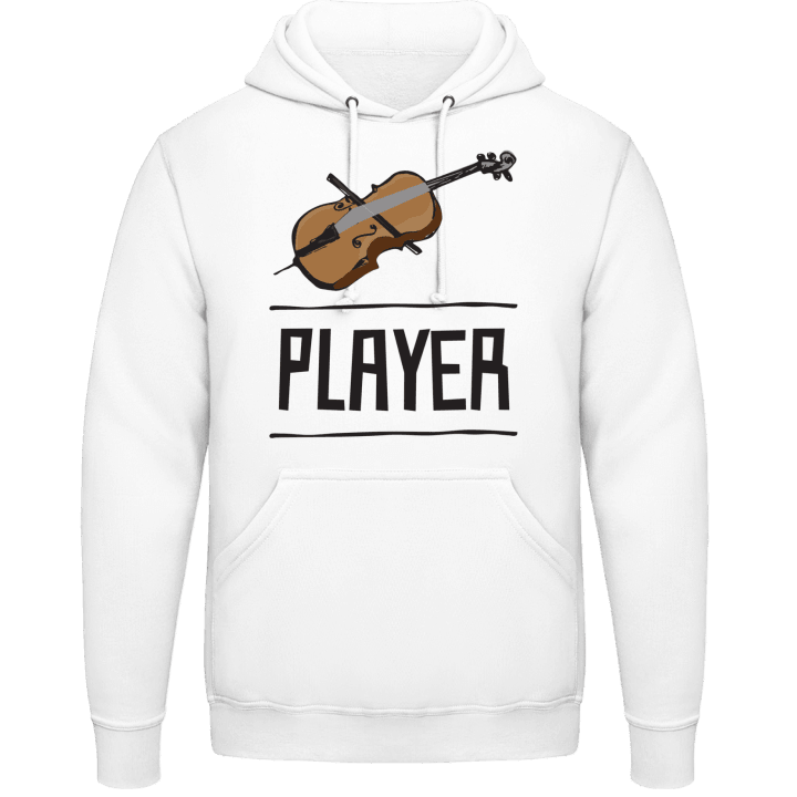 Cello Player Illustration Hoodie contain pic