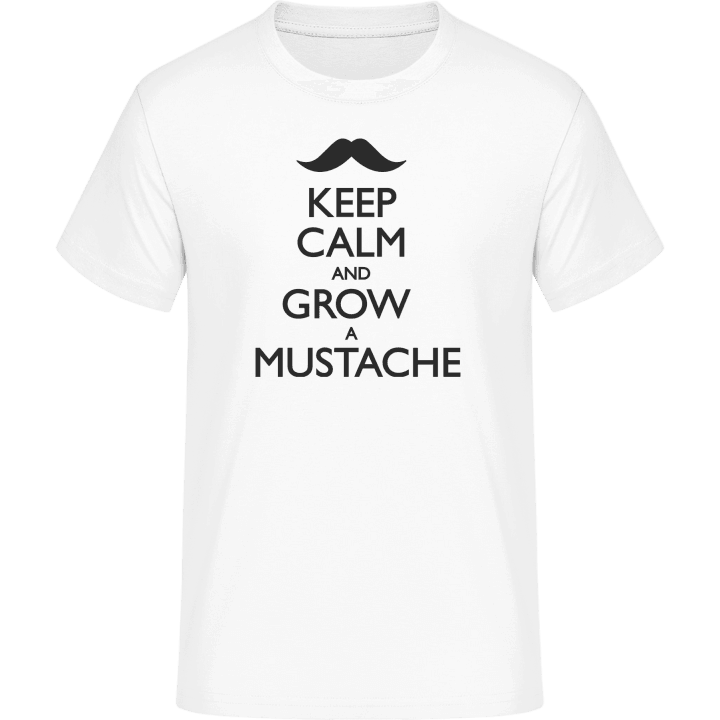 Keep Calm and grow a Mustache T-Shirt 0 image
