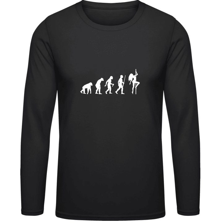 Tabledance Evolution Humor Shirt met lange mouwen contain pic