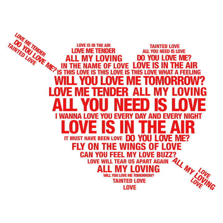 Love Songs Sweatshirt för kvinnor 0 image