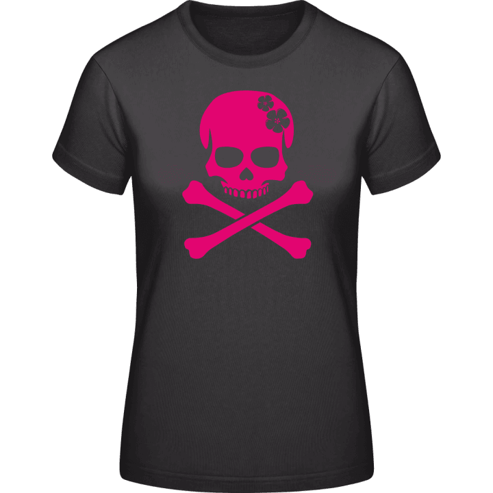 Girly Skull T-shirt för kvinnor 0 image