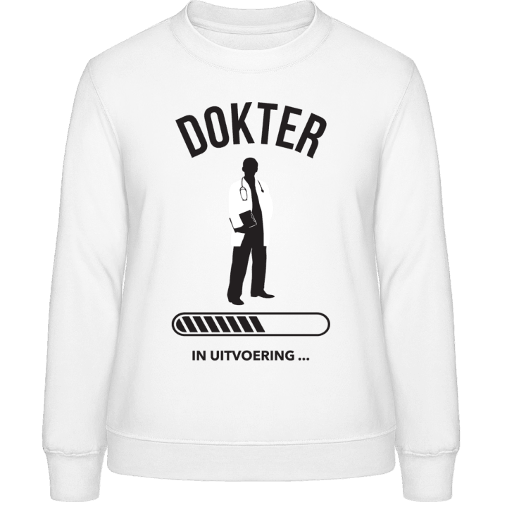 Dokter Silhouette Sweat-shirt pour femme contain pic